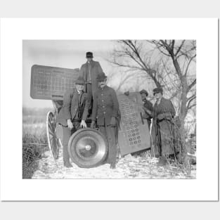 Police Raid Illegal Casino, 1932. Vintage Photo Posters and Art